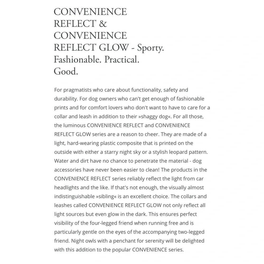 Hunter Convenience Reflect & Glow Dog Collar